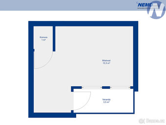 Prodej zahrady 438 m² s chatkou, Větřní - 5