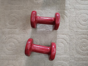 Prodám činky, roller a ab roller - 5