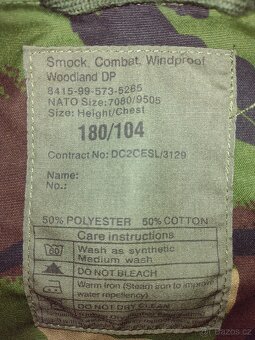 DPM britský smock (parka) windproof woodland - 5