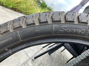 Pneumatiky Heidenau K60 Scout 120/90 r17 a 90/90 r21 + duše - 5