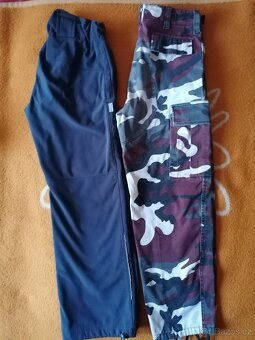 Softshellové kalhoty vel. 140 - 5