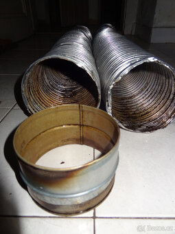 5m hlinikove flexibilni potrubi trubka vlnovec 5m prumer 130 - 5