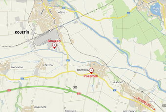 Prodej pozemku pro výstavbu RD 2662 m2 jen 3 km od Kojetína. - 5