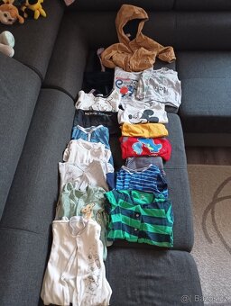 Oblečení pro chlapečka 161ks - velikost 80 a 86 - 5