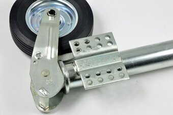 Podpěrné kolo auto 350kg na přívěs, autopřepravník - 5