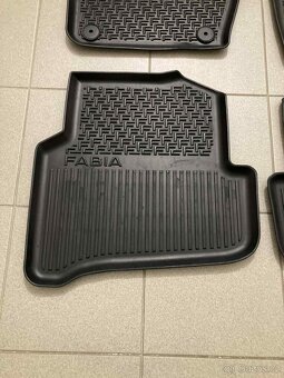 Gumové koberce do interieru - Škoda Fabia - 5
