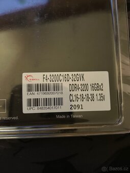 32GB RAM DDR4 (2×16GB) - záruka - 5