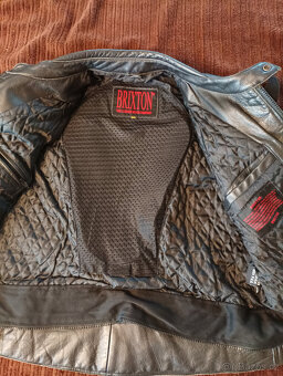 kožená bunda BRIXTON 4XL - 5