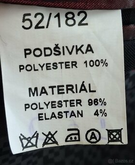 Pánský oblek - černý - 5