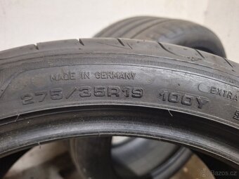 Letní pneu dvourozměr 2x245/40/19 a 2x 275/35/19 - 5