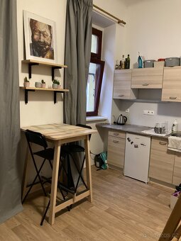 Stolek NORRÅKER (IKEA, bříza) + 2 skládací židle - 5