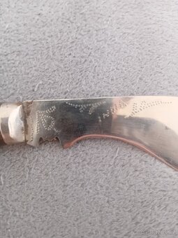 Starožitný indický Kukri nůž - 5
