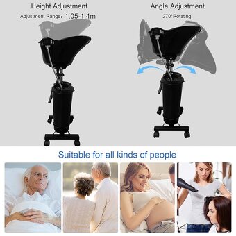 Přenosná a elektrická šamponovací miska - 5