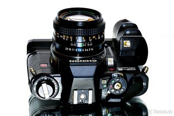 Chinon CP-5 + Chinon 1,4/50 + motor. pohon TOP STAV - 5