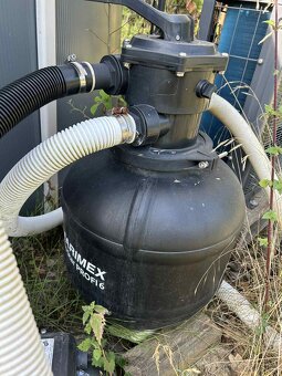 Prodám oválný bazén se vším potřebným příslušenstvím - 5