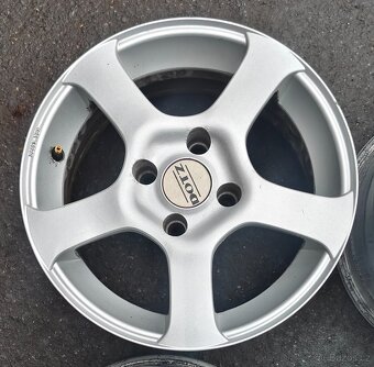 Alu disky DOTZ na Citroen/Peugeot 4x108 r15 - 5