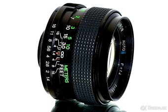 Cosina auto Cosinon 1,4/55mm M42 TOP STAV - 5