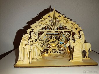 Dřevěný betlém - 5