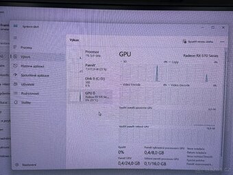 Herní stolní počítač, Radeon RX570, Ryzen 7 + - 5
