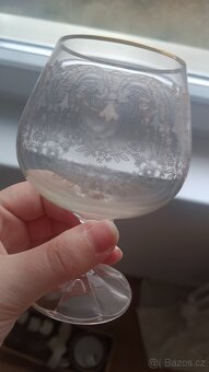 Retro skleničky na víno - 5