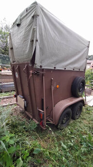 Prodám přívěs - přepravník na koně, sleva - 5