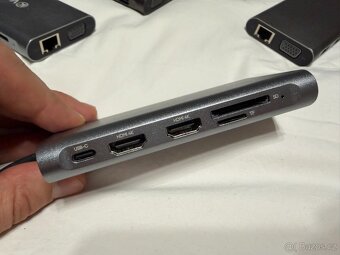 Dokovaci stanice USB-C, ruzne druhy. - 5