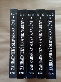 Zahradnický slovník naučný - komplet všech 5.dílů - 5