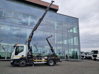 NOVÉ IVECO 140E22 EUROCARGO RUKA HIAB + KONTEJNER - 5