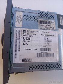 Rádio Opel CD70navi Vectra C,Signum - 5