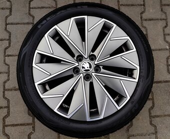 Alu kola originál Škoda Scala, Kamiq 5x100 R17 Propus - 5