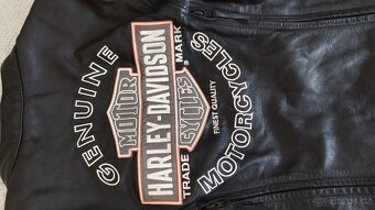 Harley Davidson Miss Enthusiast kožená bunda vel.M - 5