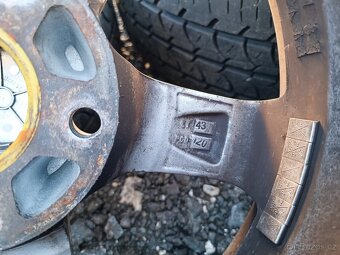 Sada ALU kol VW T5 5x120 R16 / Letni pneu - 5