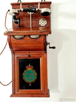 Starožitný telefon Telegrafverkets Verkstad, 1920 - 5