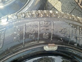 ŠKODA,SEAT,VW,OCTAVIA 3-4, LEON, GOLF.. ZIMNÍ PNEU NA PLECH - 5