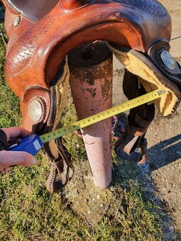 Westernové sedlo Double C Saddlery - 5