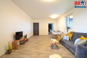 Pronájem novostavby bytu 2+kk s lodžií a parkovacím stáním v - 5