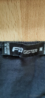 Černé šaty na ramínka FB Sister M - 5