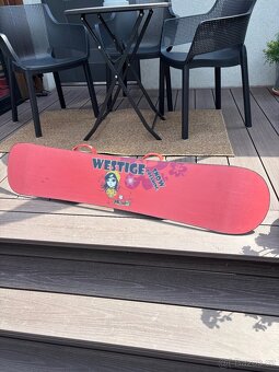 Dětský/juniorský snowboard komplet Westige 120 cm - 5