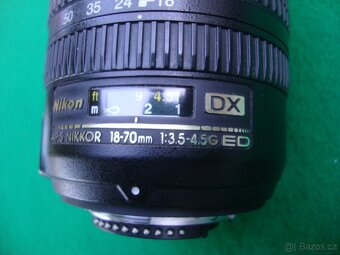 Objektiv NIKON NIKKOR DX AF-S 18-70 mm f3,5-4,5 G ED pěkný - 5