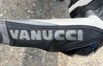 Dámská kožená bunda na motorku Vanucci |velikost 38| - 5