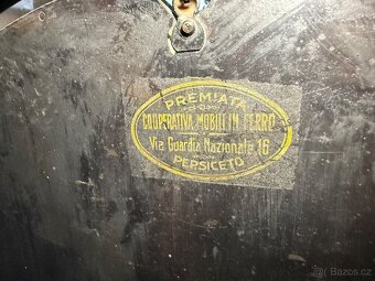 Historické italské ručně malované postele (1890) - 5
