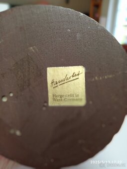 Starožitná ručně malovaná soška. - 5