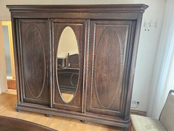 Skříň Rustikální Dub - 5