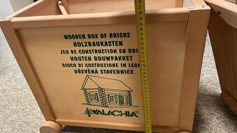 WALACHIA Dřevěná stavebnice VARIO BOX 450 dílů (Vario+XL+For - 5
