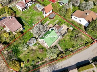 Prodej chaty 2+kk, 70m2 s pozemkem 760 m2, Zdiby - Přemýšlen - 5