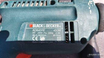 Vrtačka Black and Decker KD645RE, 450W - 5