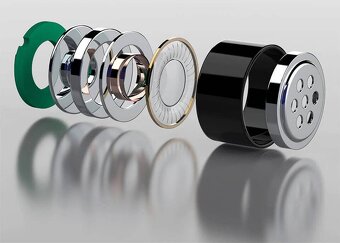 Hybridní sluchátka do uší Senlee TRN M10 1DD 1BA - 5