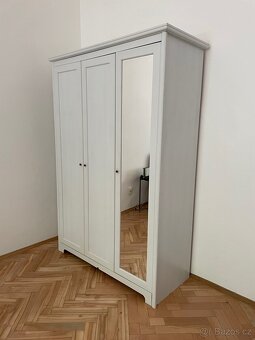 IKEA - ASPELUND šatní skříň se zrdcadlem - 5