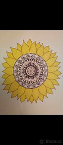 Mandala - ručně malovaná (i na přání) - 5
