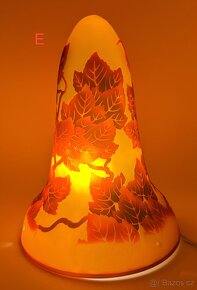 Reprodukce gallé lampy do lustru nebo stolní lampičky - 5